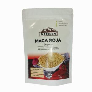 Maca roja en polvo